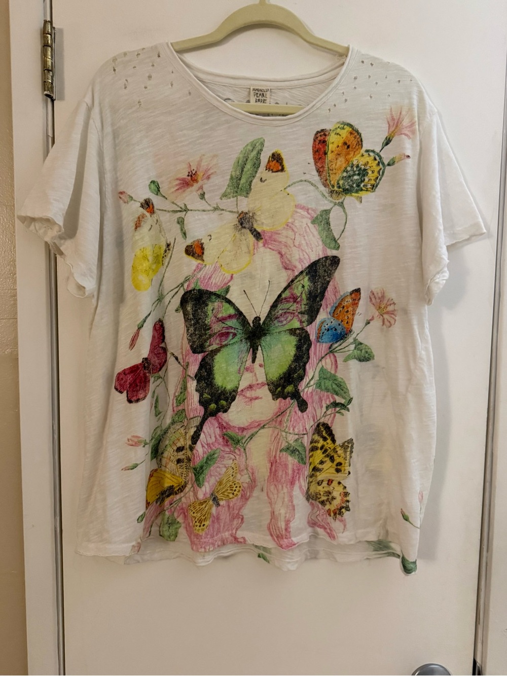 Magnolia Pearl Profound Responsibility Butterfly Spring Tee
